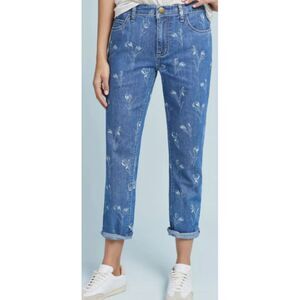 Current/Elliott Women Jeans Size 29 The Fling Mid-rise Relaxed Straight Leg Jean